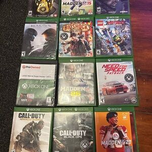 Xboxone games 12 games